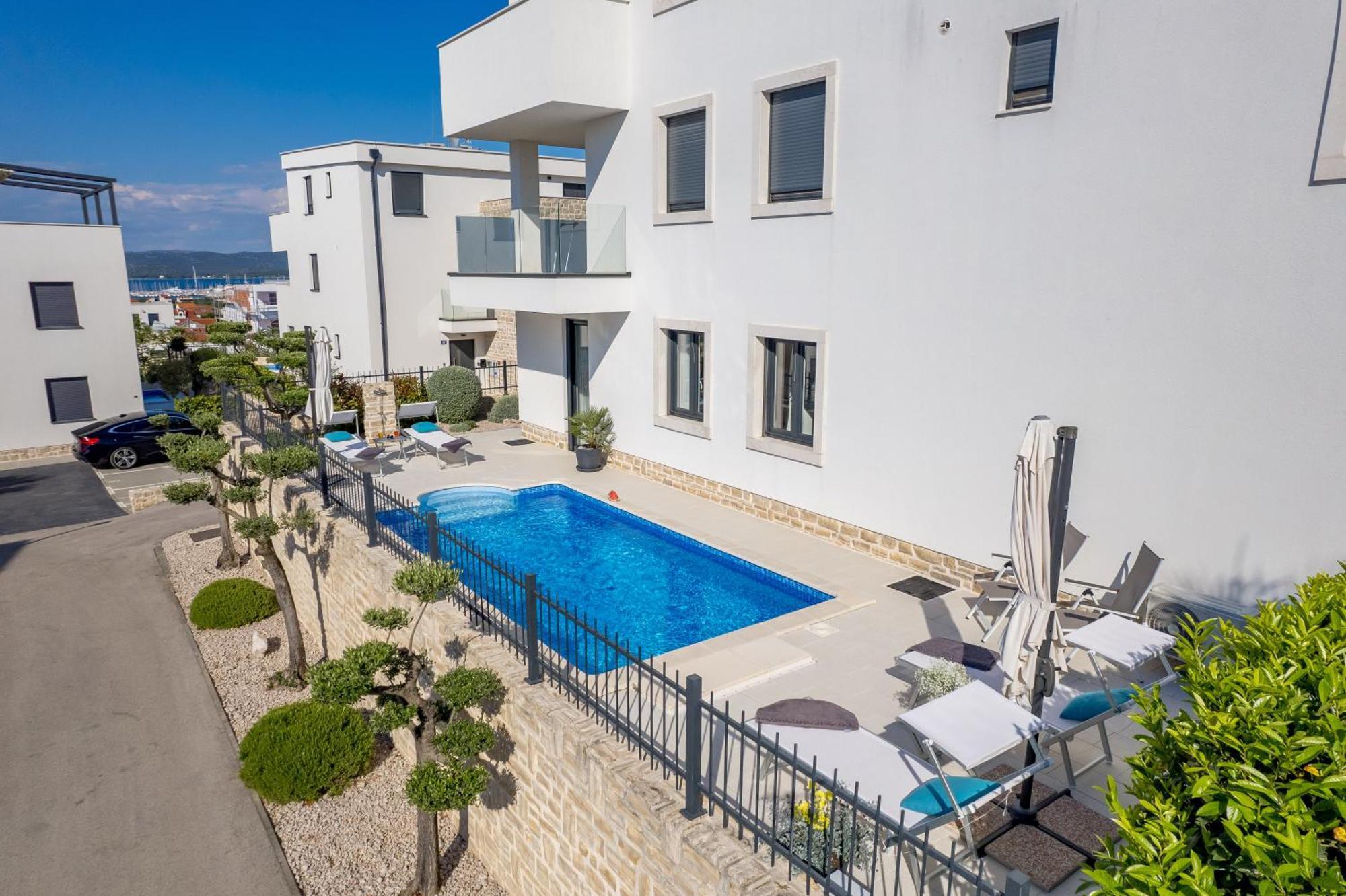 Luxury Apartment Hyperion With Private Pool And Garden Murter Luaran gambar