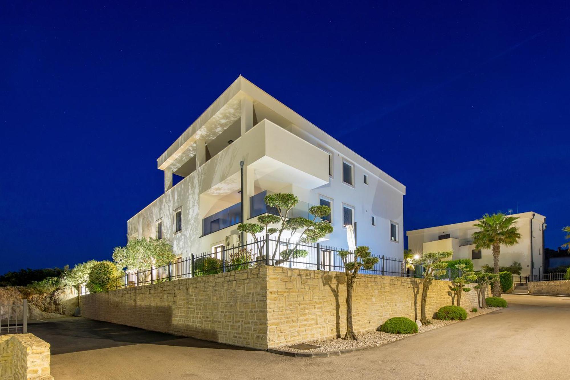 Luxury Apartment Hyperion With Private Pool And Garden Murter Luaran gambar