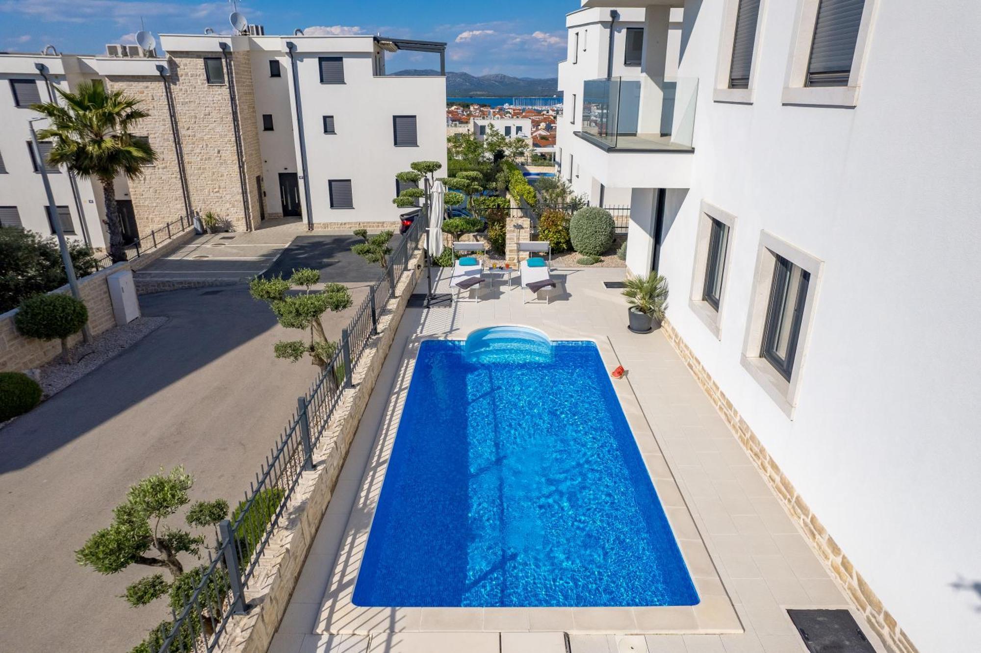 Luxury Apartment Hyperion With Private Pool And Garden Murter Luaran gambar
