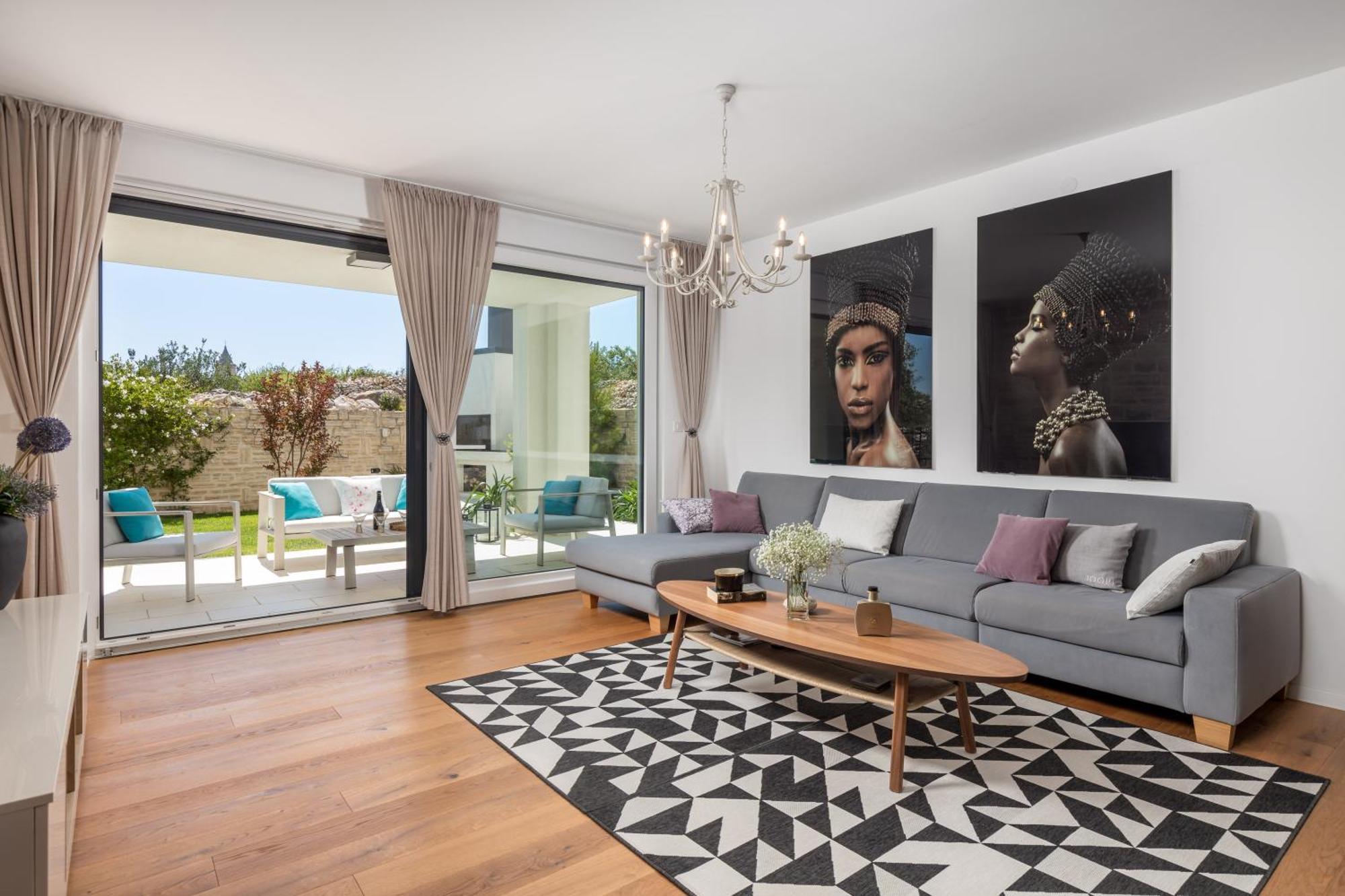 Luxury Apartment Hyperion With Private Pool And Garden Murter Luaran gambar