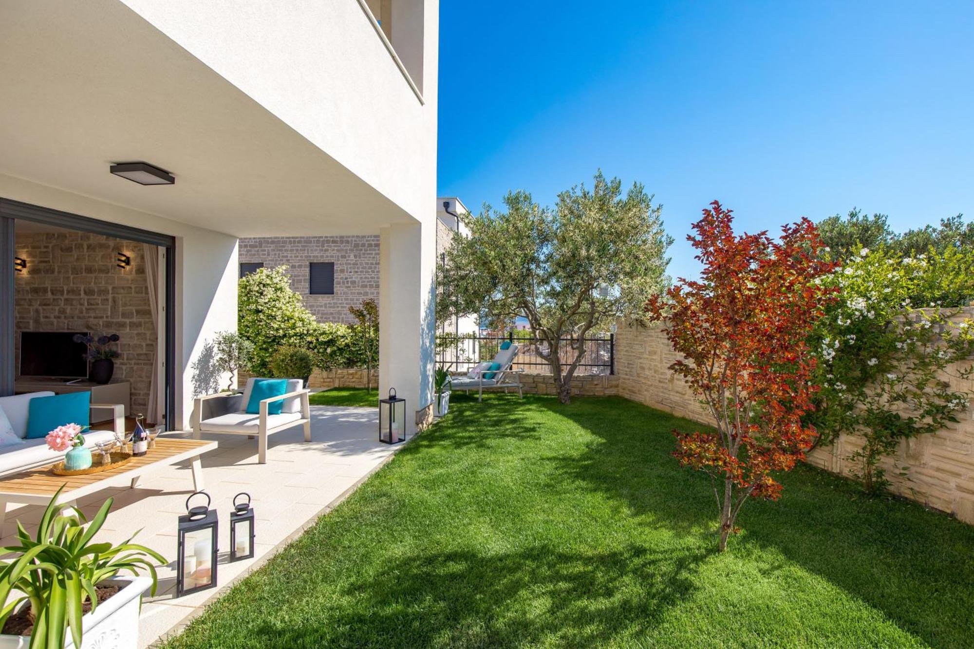 Luxury Apartment Hyperion With Private Pool And Garden Murter Luaran gambar